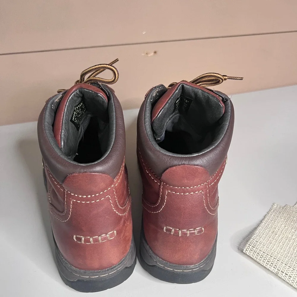 Irish Setter Hunt Mens 12 D Red Leather Dry-Plus Waterproof Moc Toe‎ Boots 1892